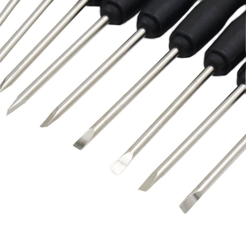 GENNEL 50pcs 85mm x 2.0mm 2mm Mini Size Flat Slotted Word Screwdriver Cellphone HDD TV Laptop Printer Repair Tool - Image 5
